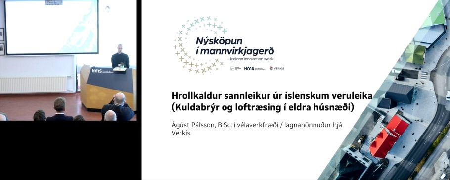 Erindi Verkís á Iceland Innovation Week 2023
